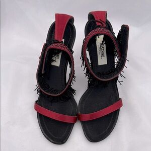 MOSCHINO sandals sz 36 - vintage  ****rare find*****